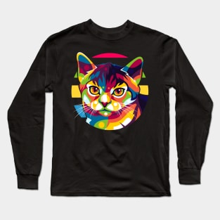 Cute Cat Long Sleeve T-Shirt